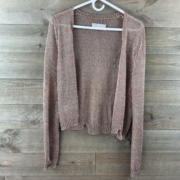Zadig & Voltaire Deluxe Womens Cardigan Miliz AB Metallic Versatile Boho Medium - Picture 1 of 7